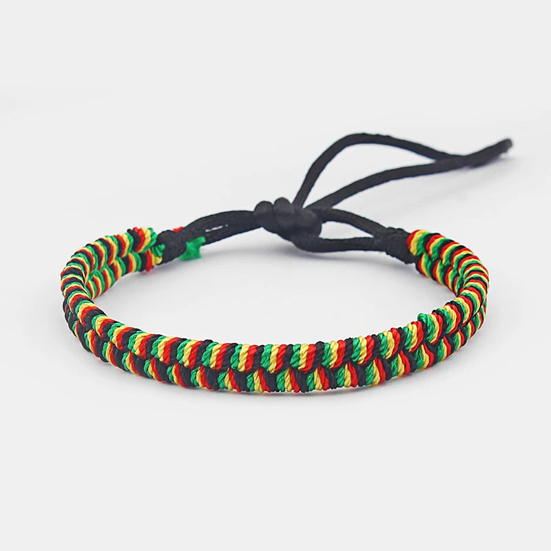 Cotton Silk 5pcs Mixed Bracelet Wristband