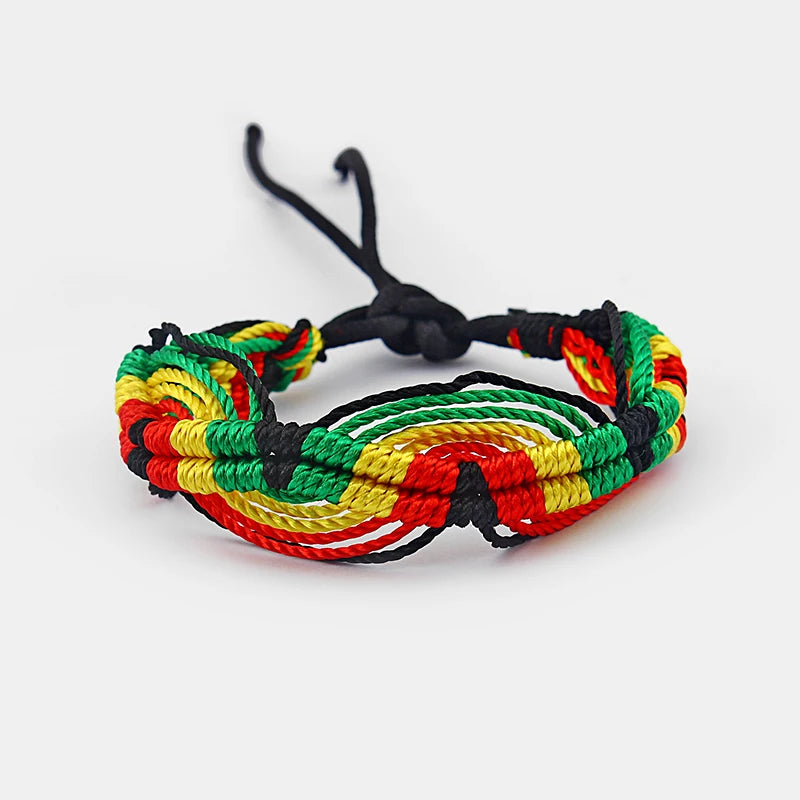 Cotton Silk 5pcs Mixed Bracelet Wristband