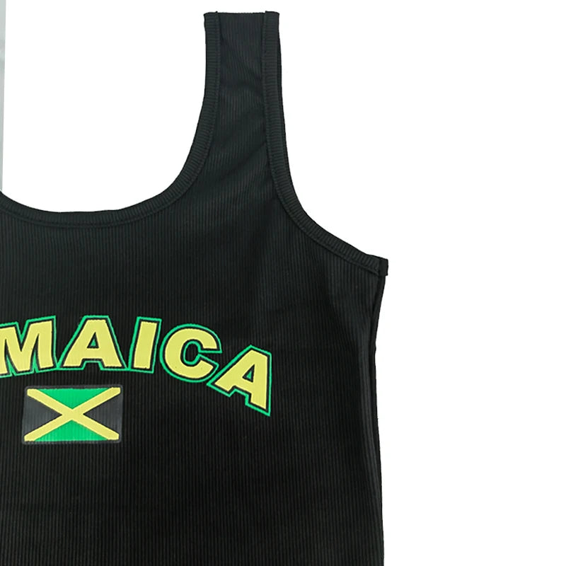 Jamaica Crop Tank Top